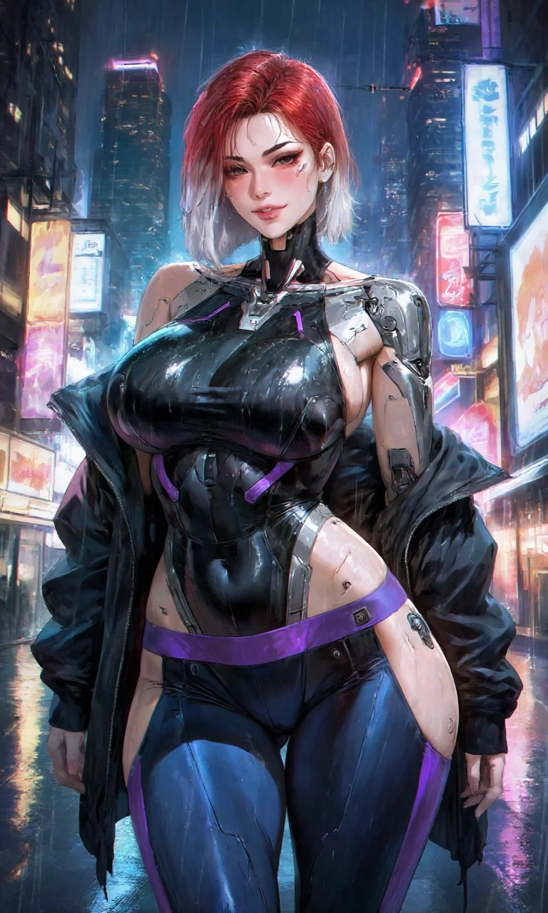 Won't you leave me...right? | Cyberpunk bestie