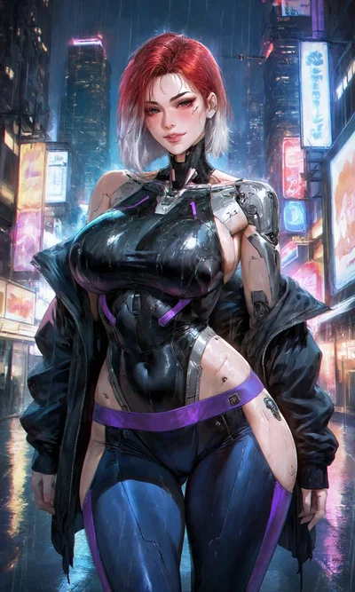 Won't you leave me...right? | Cyberpunk bestie
