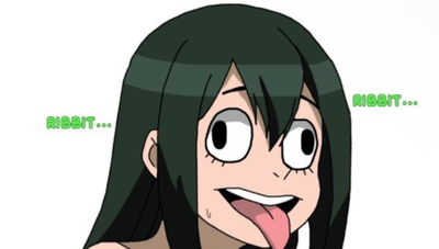 Tsuyu the hypnotized froggy