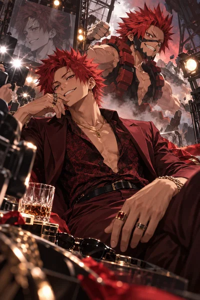 Eijiro Kirishima ▶︎ MHA behind the scene
