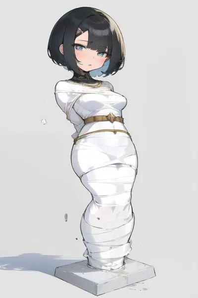 Trapped in Beauty (TG TF Mummification)