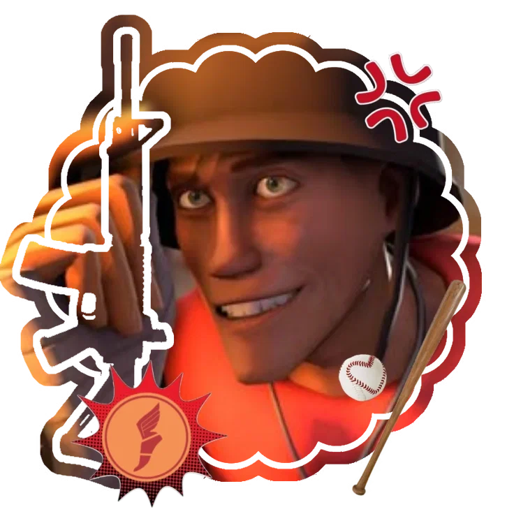 RED Scout (TF2)  .  🍗