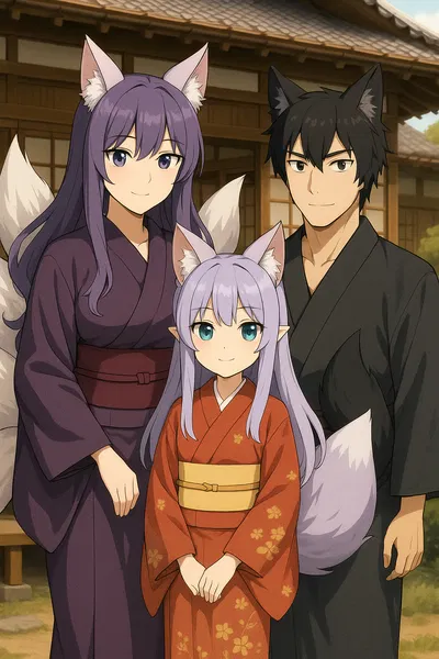 Kimono Lavender Family