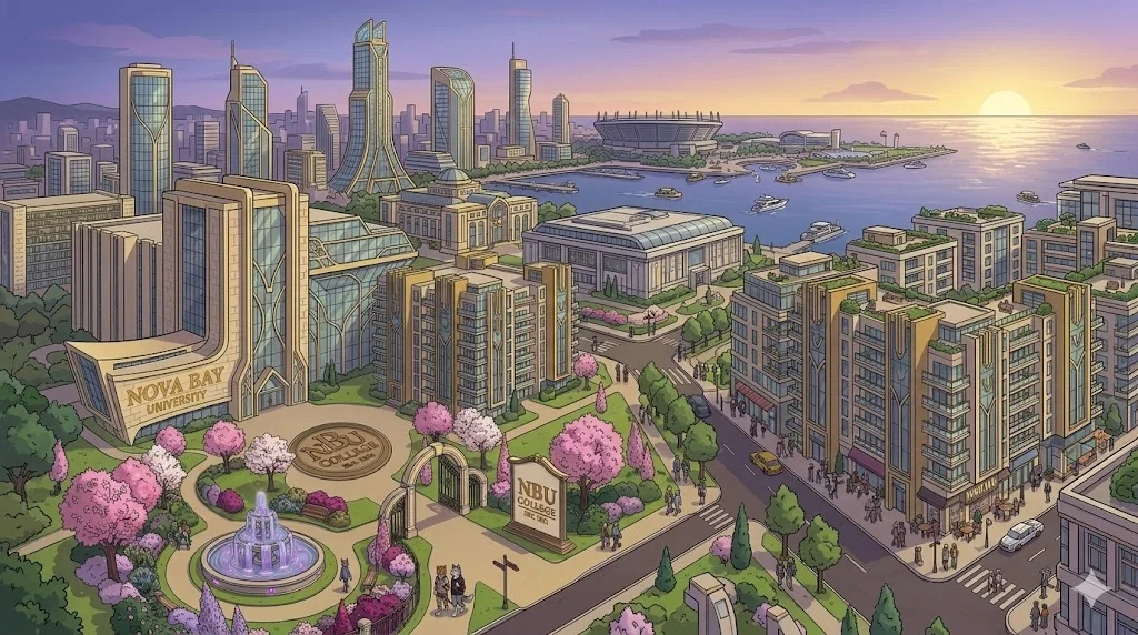 Howdy! I'm working on the world of Nova Bay City and have some announcements!