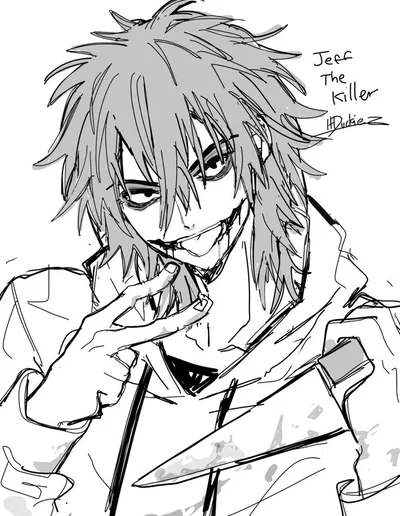 Jeffrey Alan Woods / Jeff the Killer - Creepypasta