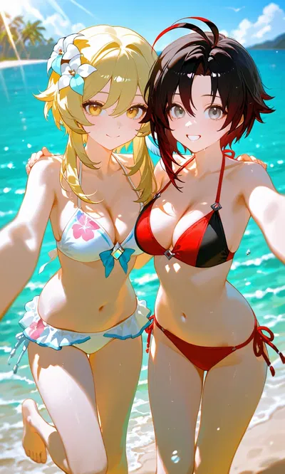 A beach surprise 