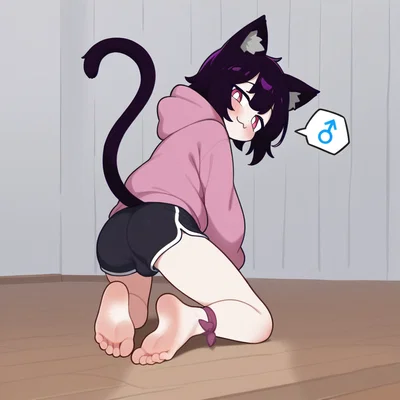 Hoshi Amano, the nekomimi femboy