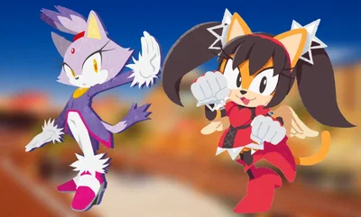Blaze and Honey: Kitty Kombat!