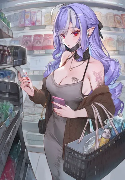 You caught your girlfriend buying condoms (Vivian Banshee)