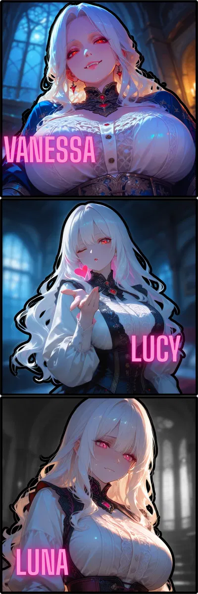 Woke up in a mysterious Mansion • Vanessa, Lucy, Luna