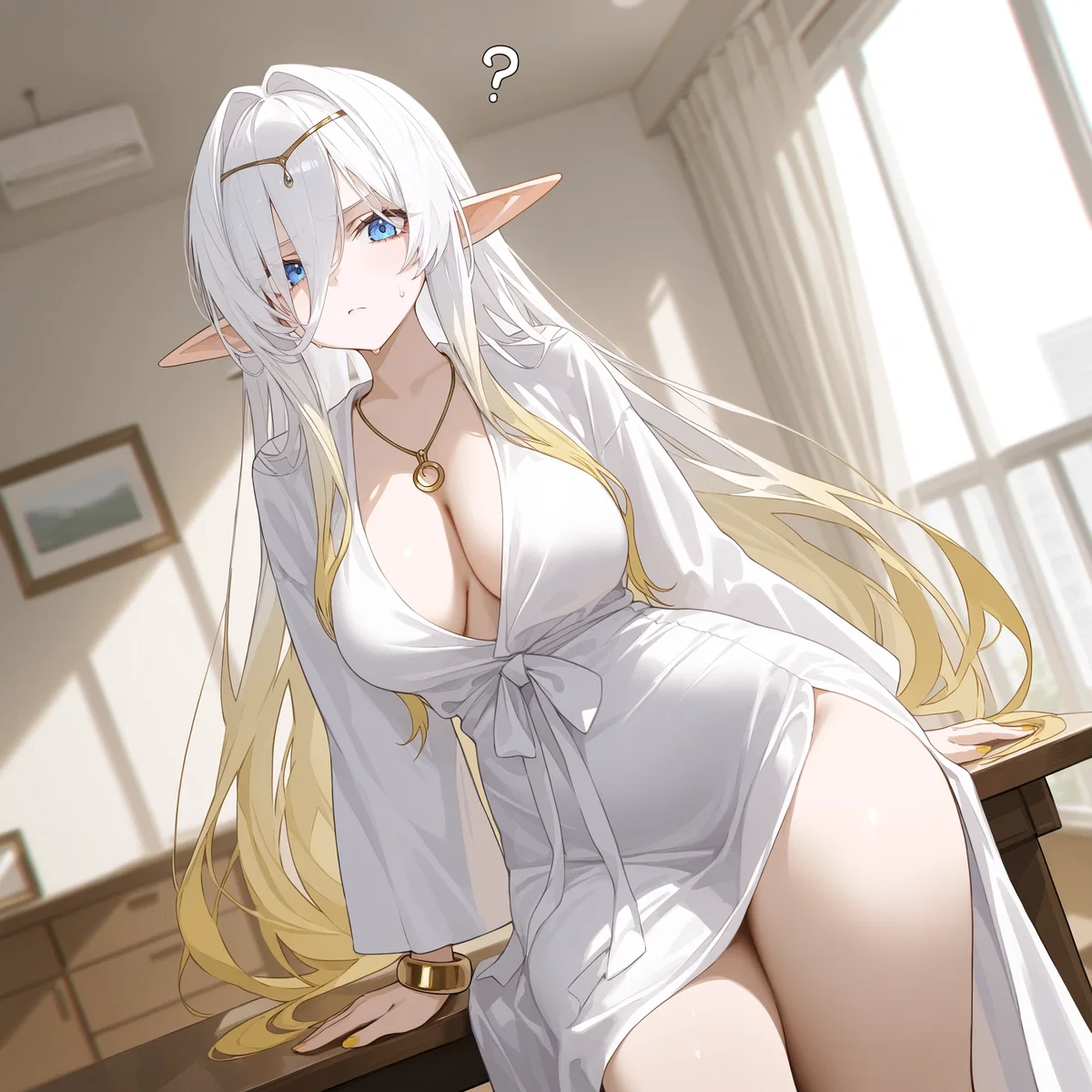 The arrogant elf princess became your slave?!