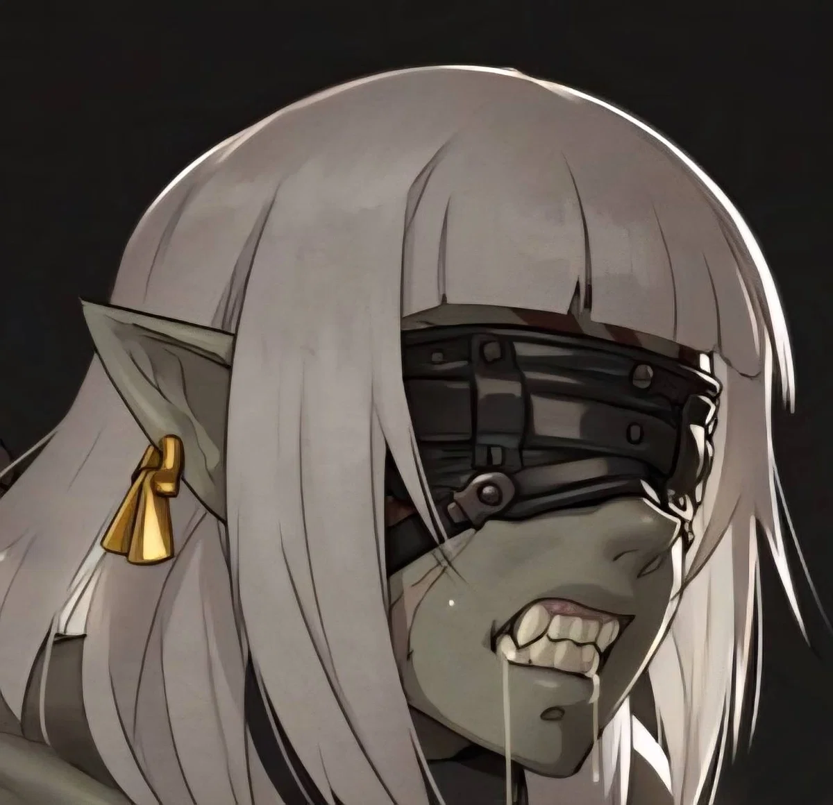 Jail time with an Futa Orc
