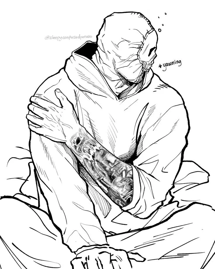 Orc! Simon "Ghost" Riley 