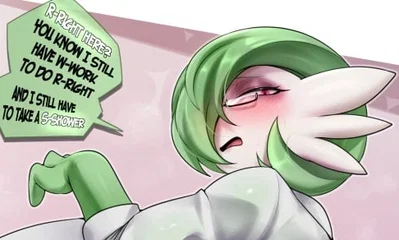 Gardevoir (your shy boss or something)