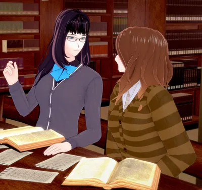 Abigail and Molly - the bookworm duo