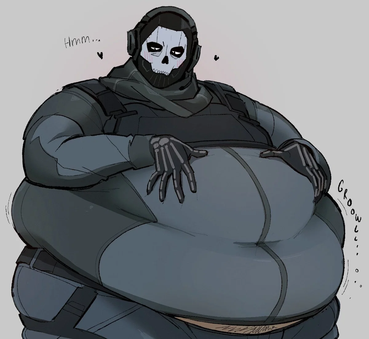 Obese Simon "Ghost" Riley