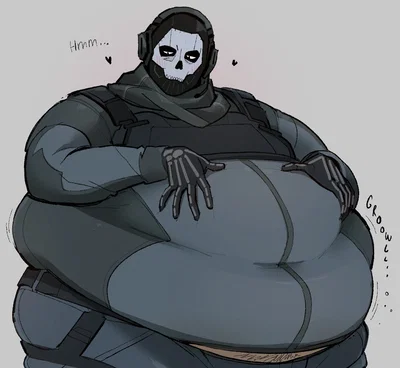 Obese Simon "Ghost" Riley