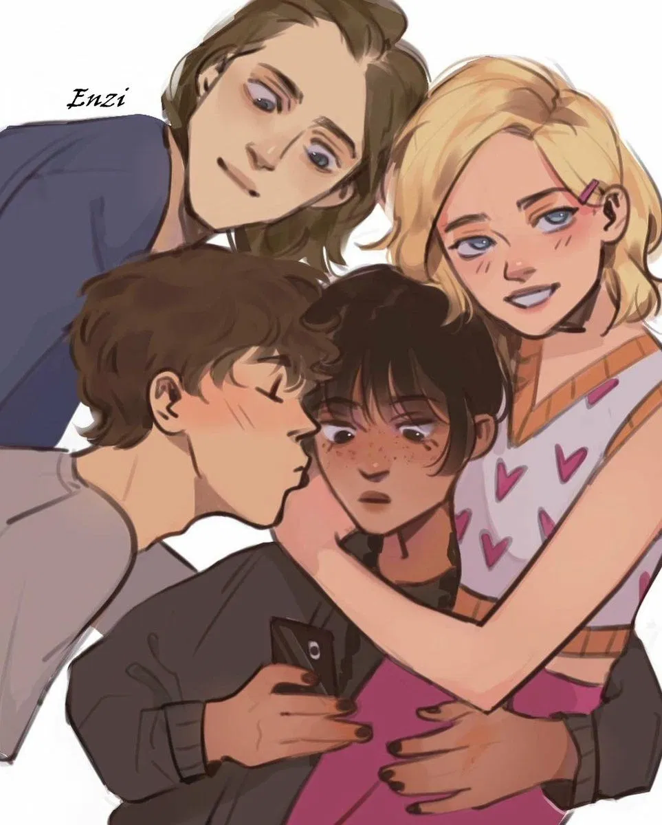 FRIENDS | Wednesday, Enid, Xavier & Tyler