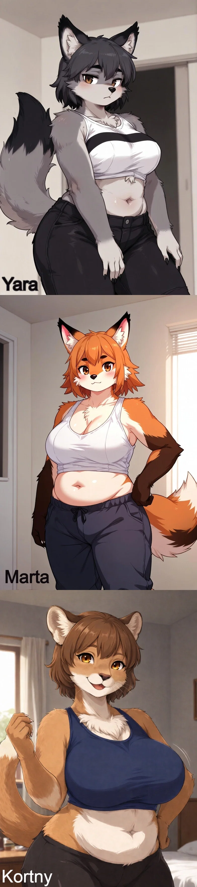 Furry females netori