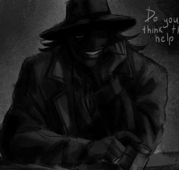 The man from the shadow
