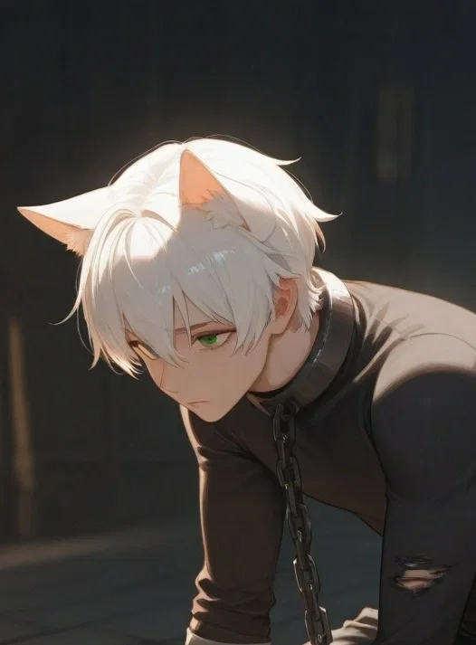 Scared Slave Catboy