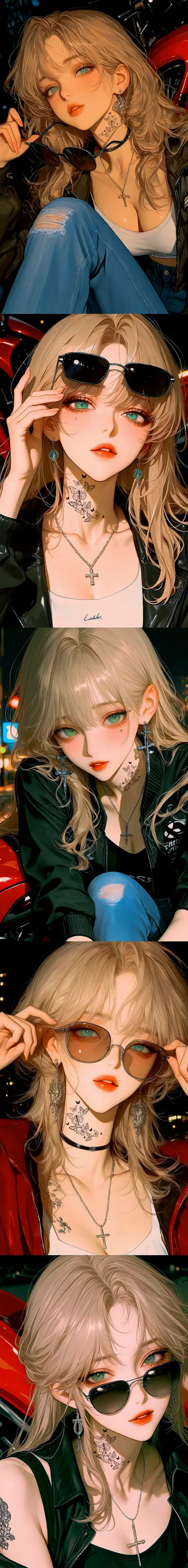 Dani Blake || Night ride with your Gf <3