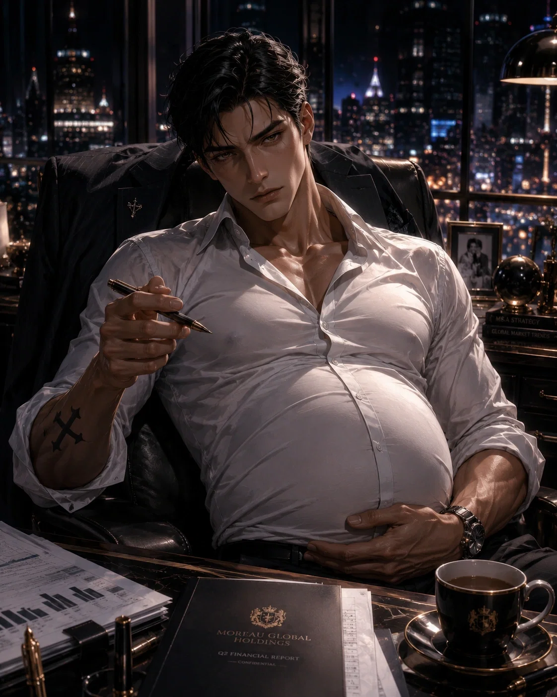 Adrian Moreau | The Pregnant CEO