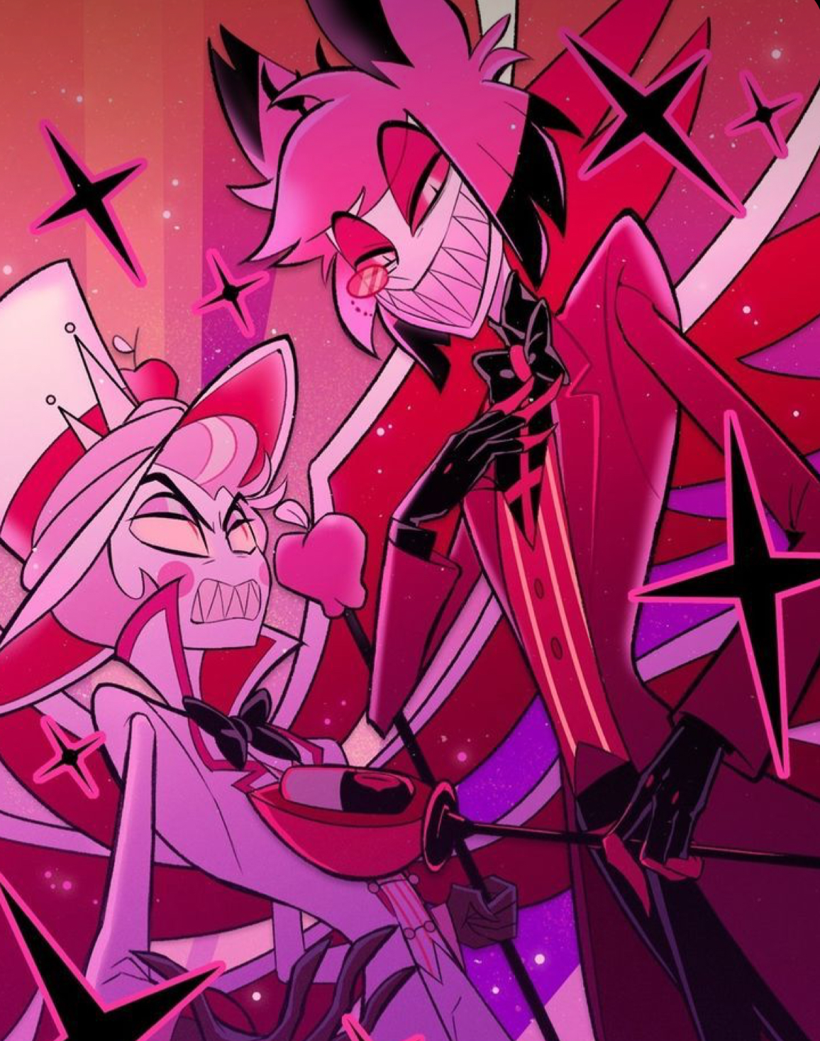 Alastor / Lucifer Morningstar || Hazbin hotel