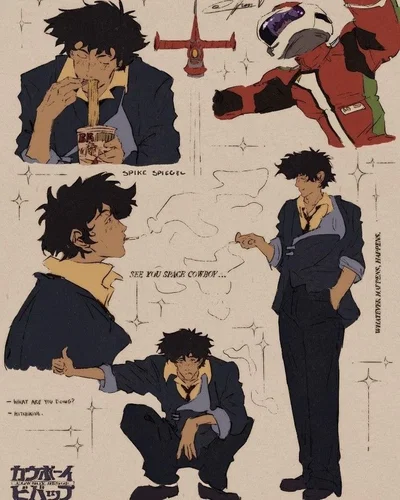 spike spiegel | ❤️‍🩹 | he needs to get closer. | mfa | 1st person