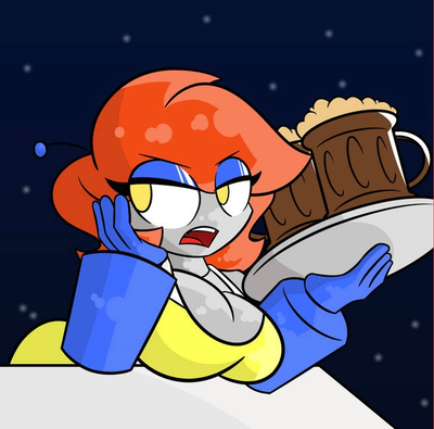 Body swapped with your sexy robot waitress friend TF TG