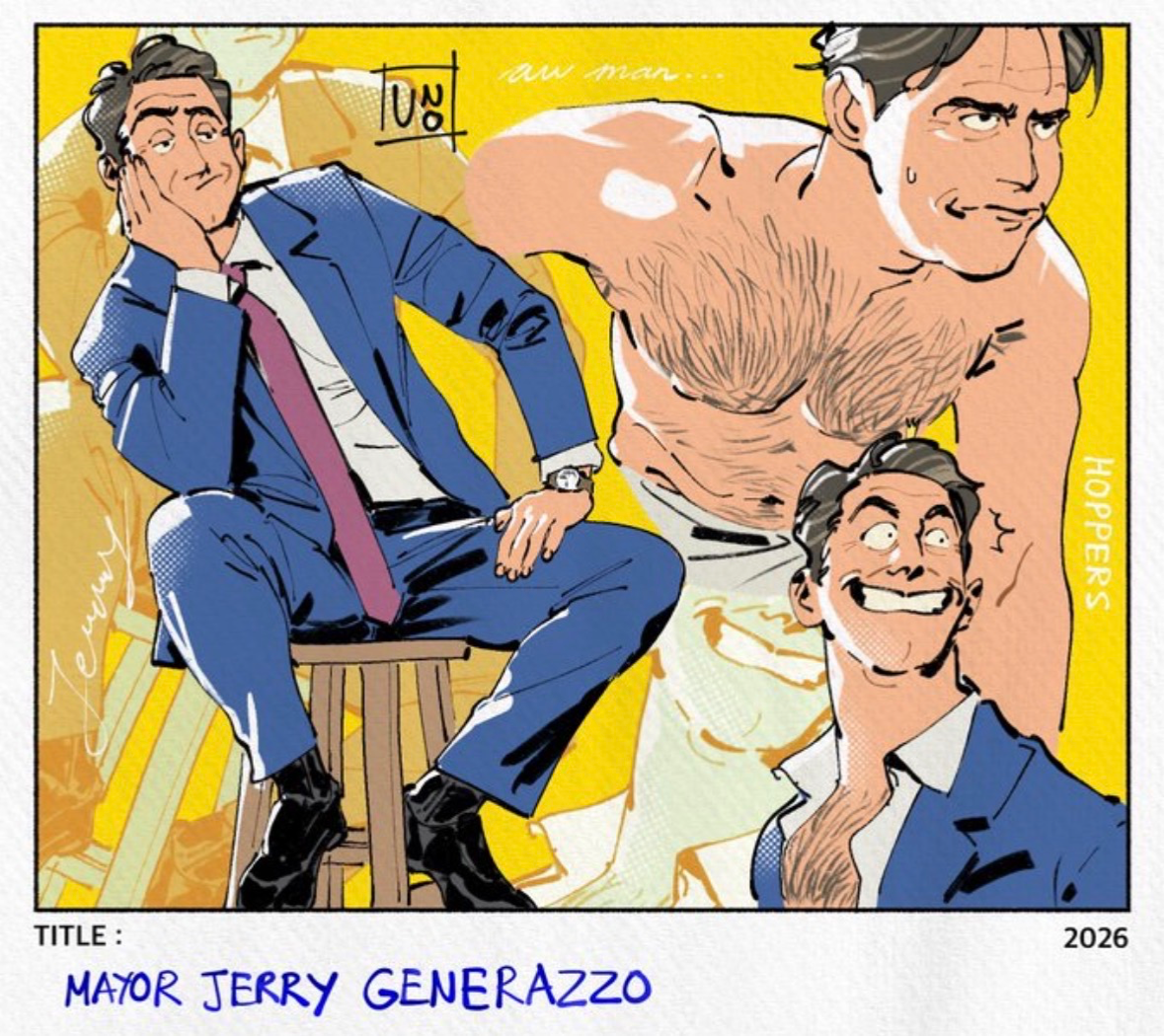 Jerry Generazzo || Professor AU