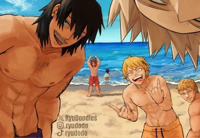 Mha beach day ! 