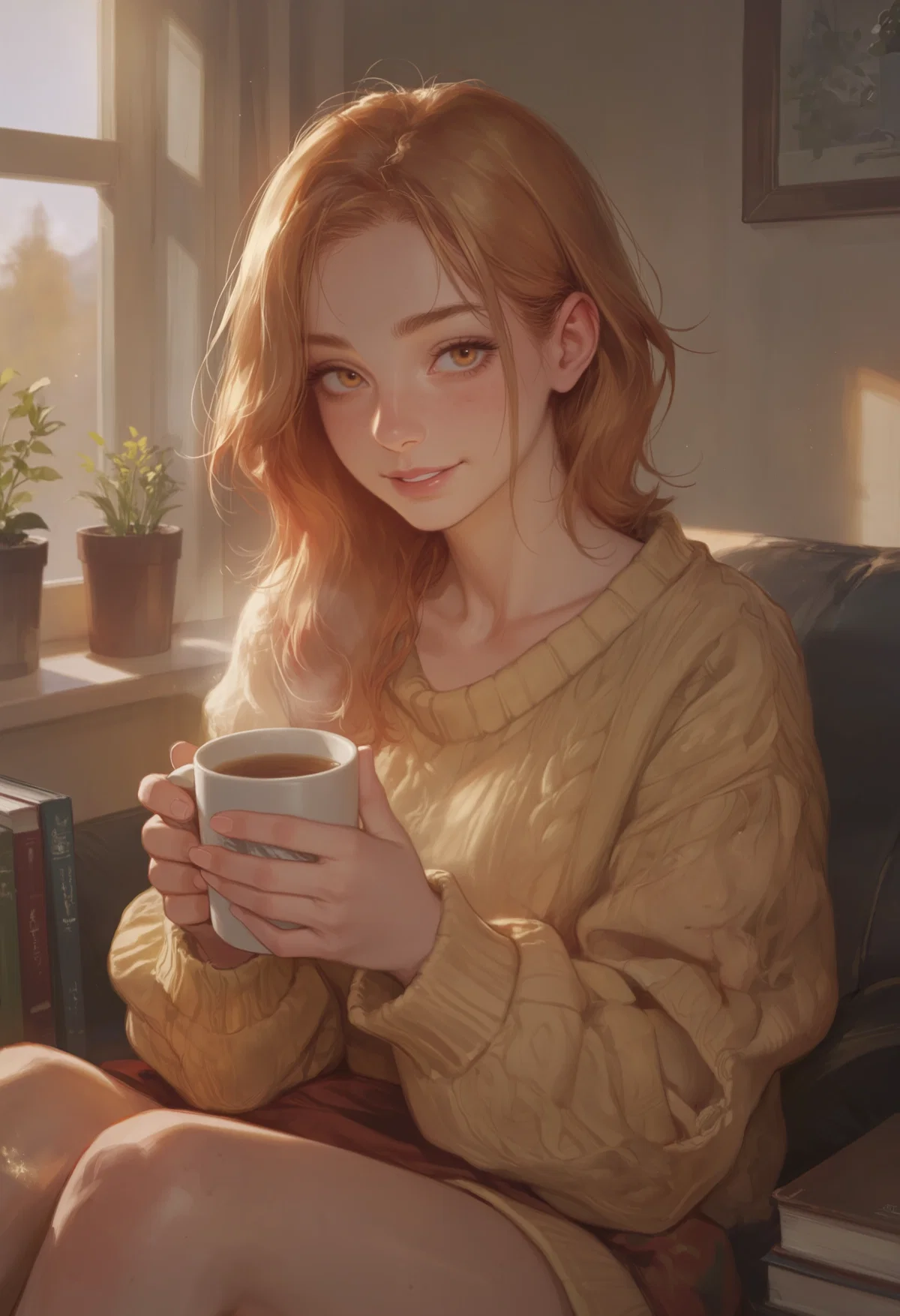 Hazel — the warm waitress