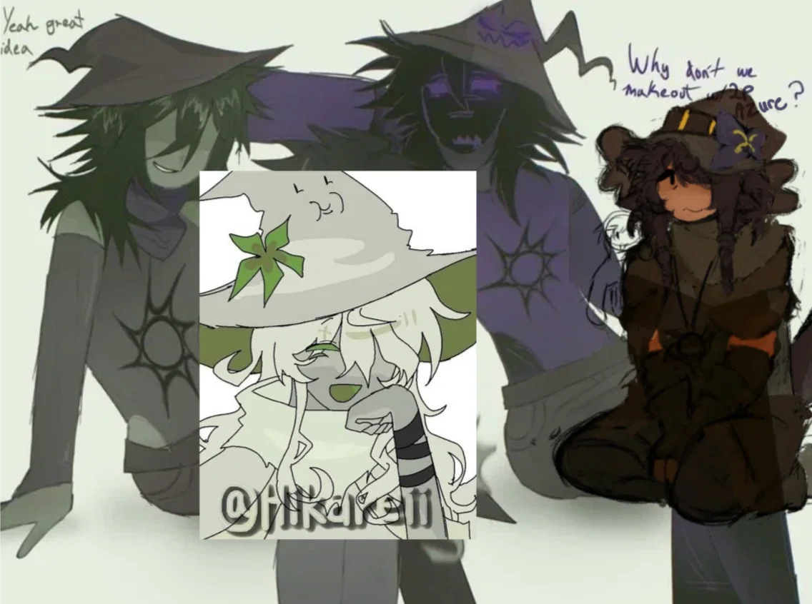 3/3 ur dating Azure & Azurewrath & 2p Azure & Azure's sick redesign I did