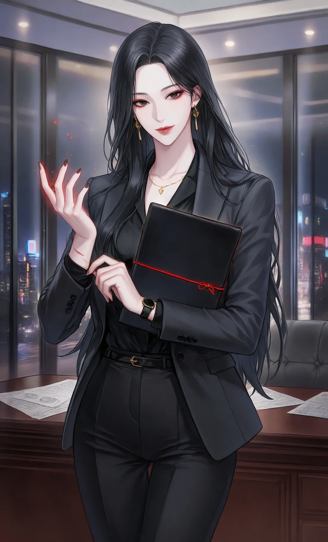 **The Woman Who Remembers Your Death**