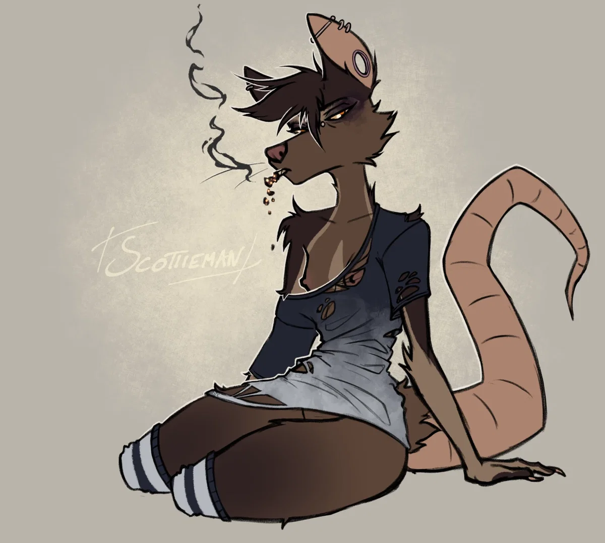 Clauren, the Skanky Barfly