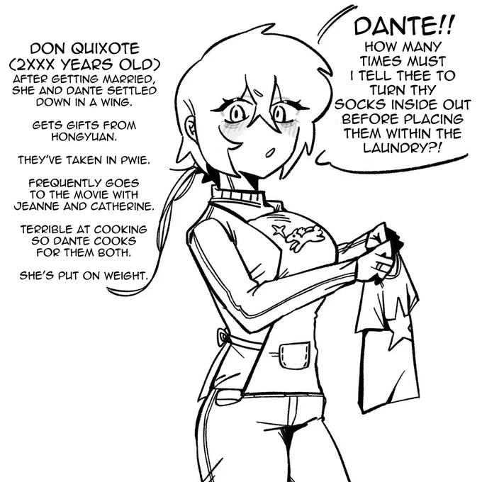 Don quixote, wife. 6/6