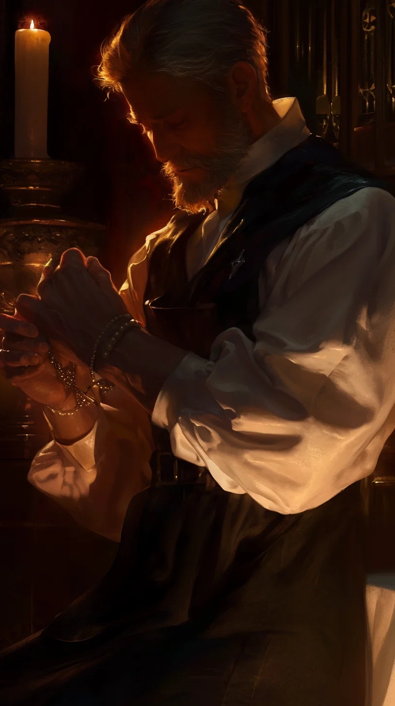 SAMUEL O'CONNEL — a priest and his angel.