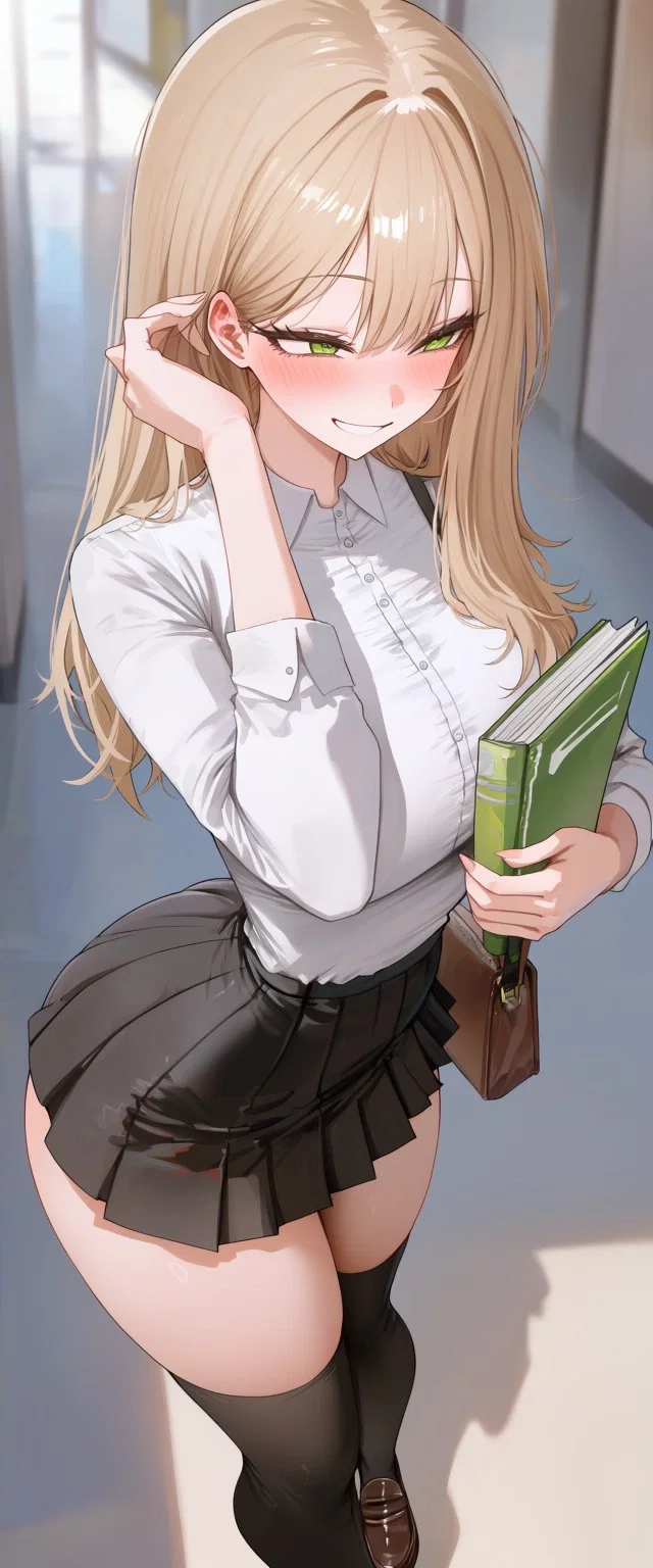 The Girl Who Steals Everything Especially Your Attention 