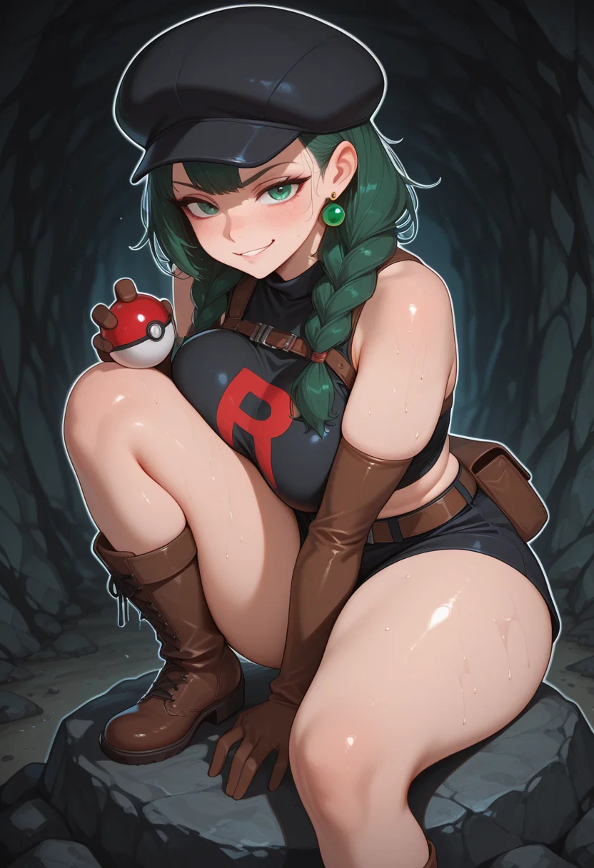 She was waiting for you..
