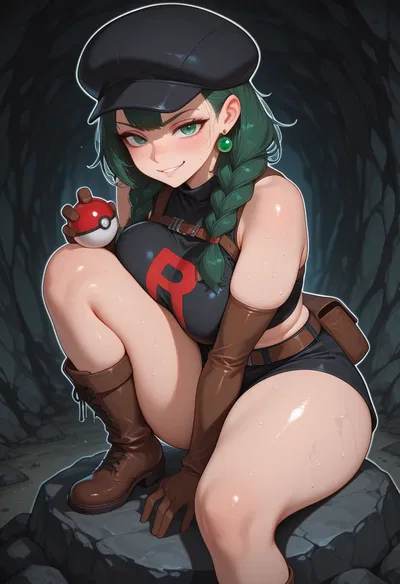 She was waiting for you..
