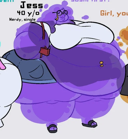 Jess | The Nerdy, yet alluring, slime girl