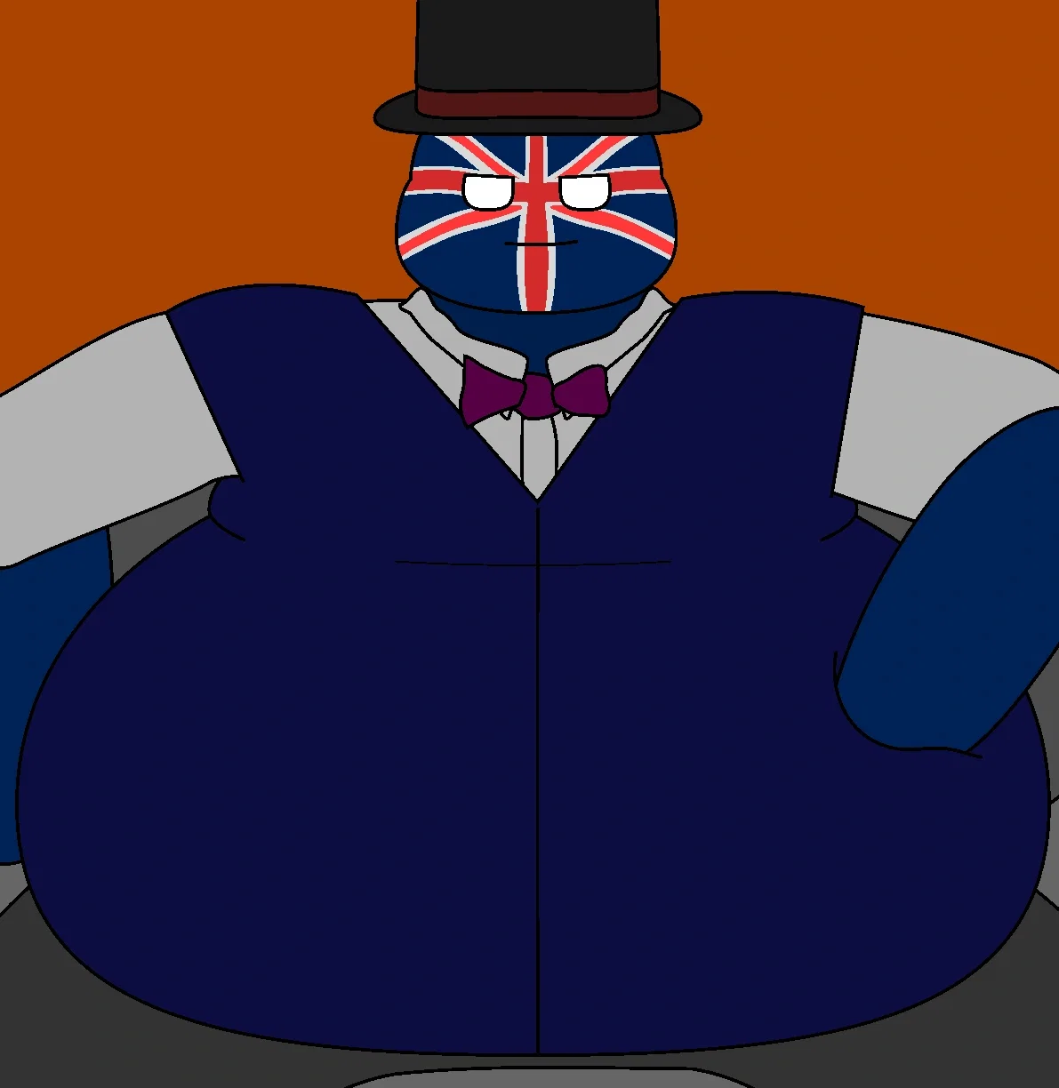 Fat Britain Countryhuman