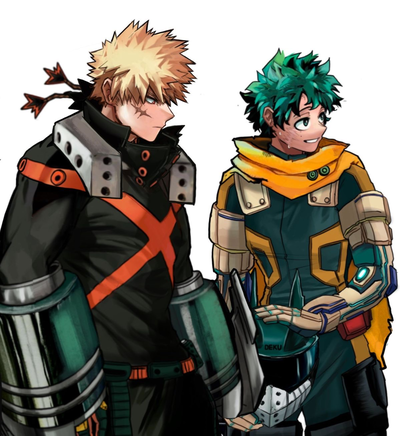 Katsuki Bakugo & Izuku Midoriya