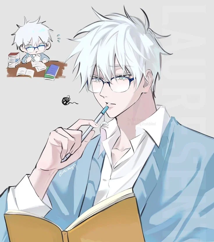 Satoru Gojo ✎ᝰ. nerdjo