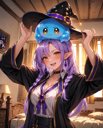 I Got Turned Into a Slime, and Now My Roommate Thinks I'm Her Familiar?! | Lillia Moonwhisk