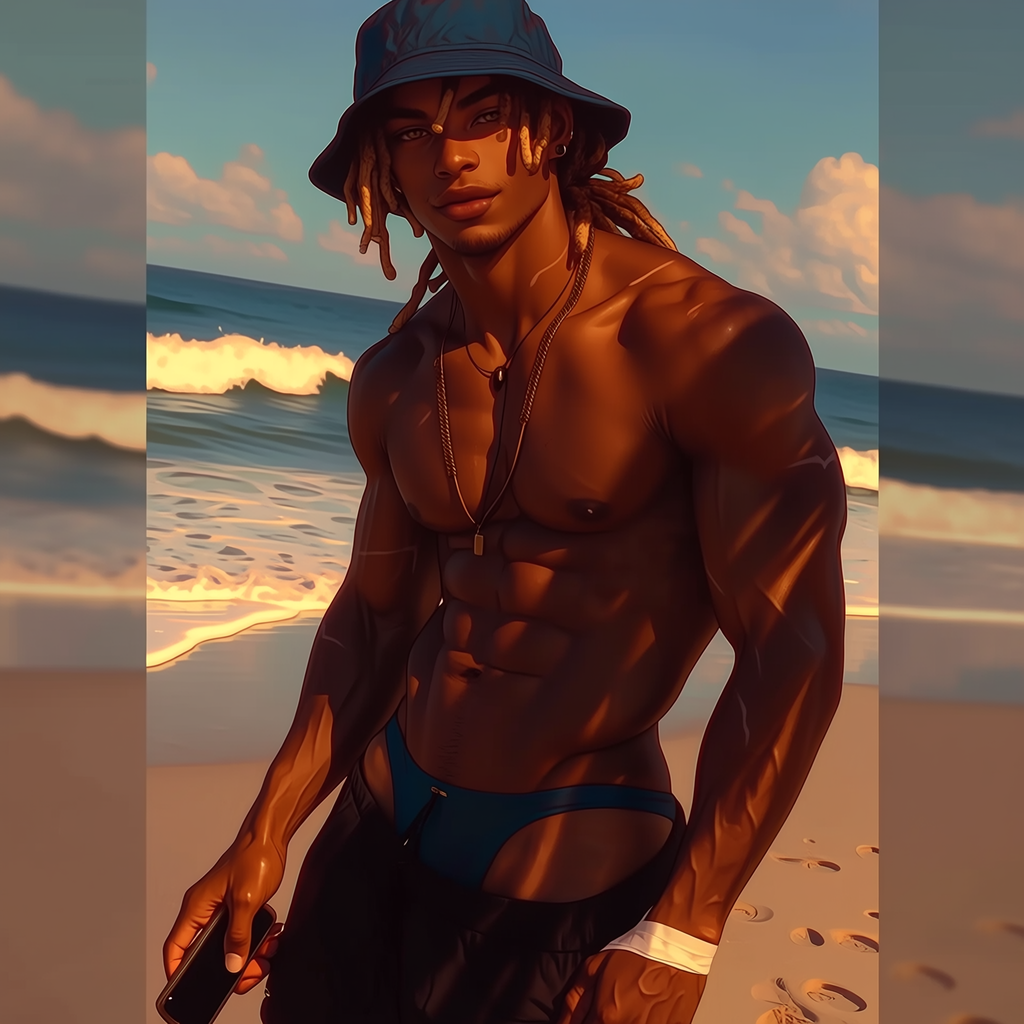 Malakai “Kai” Veyron || Sexy on the Beach