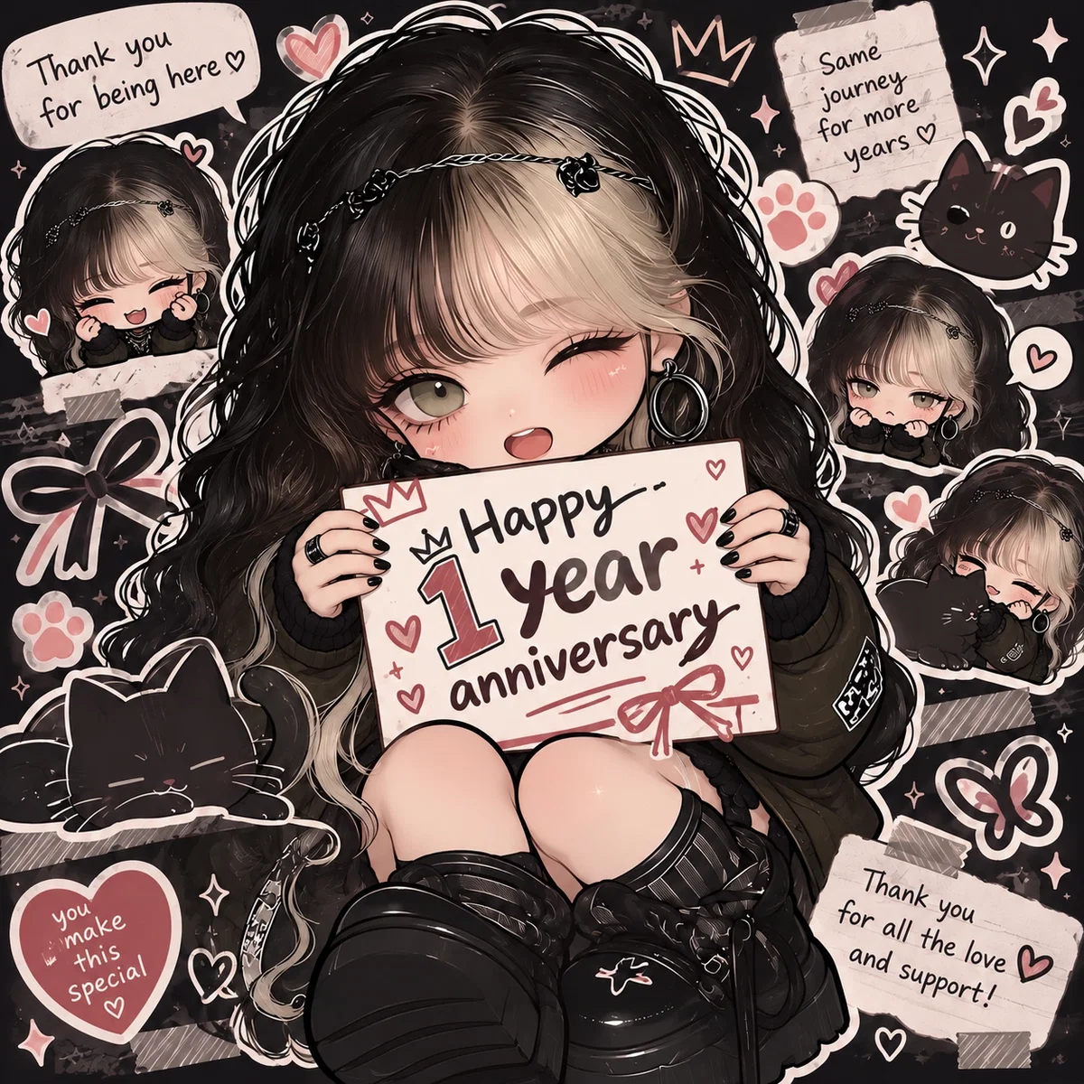Happy 1 year anniversary