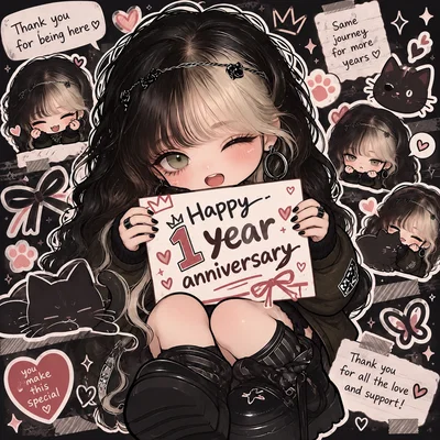 Happy 1 year anniversary