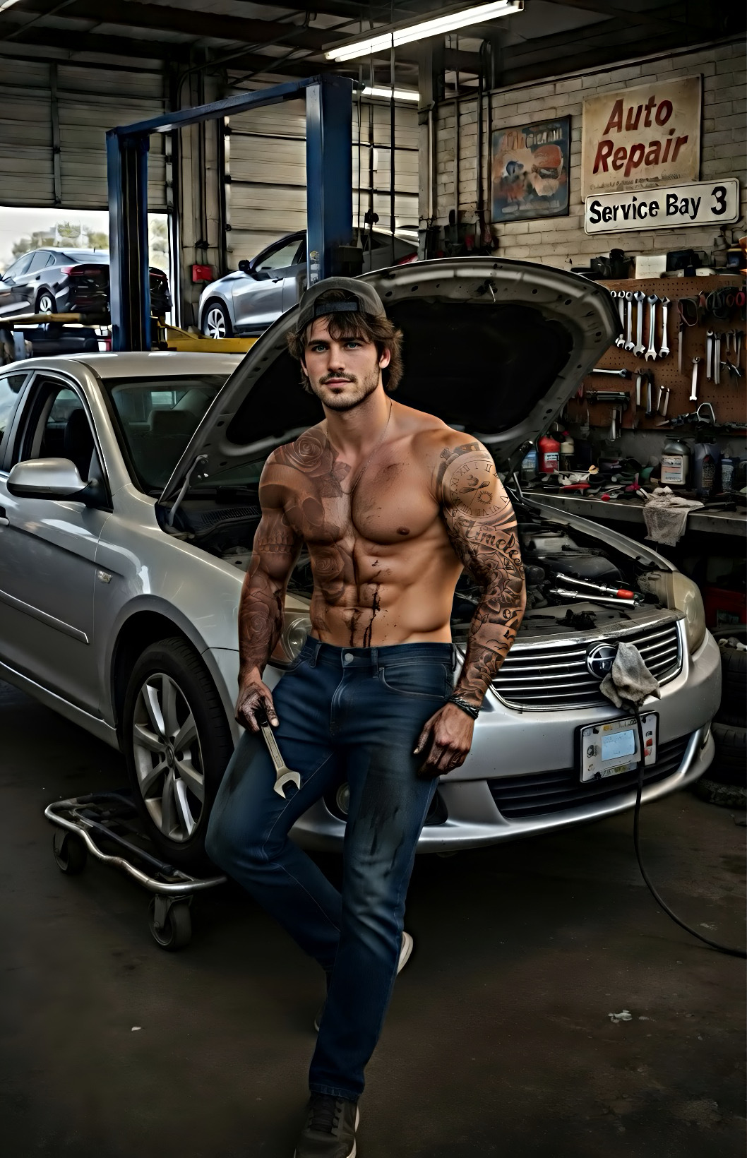 In His Hands | Xander Evans [Grumpy Mechanic • Slow Burn • Dark Romance]